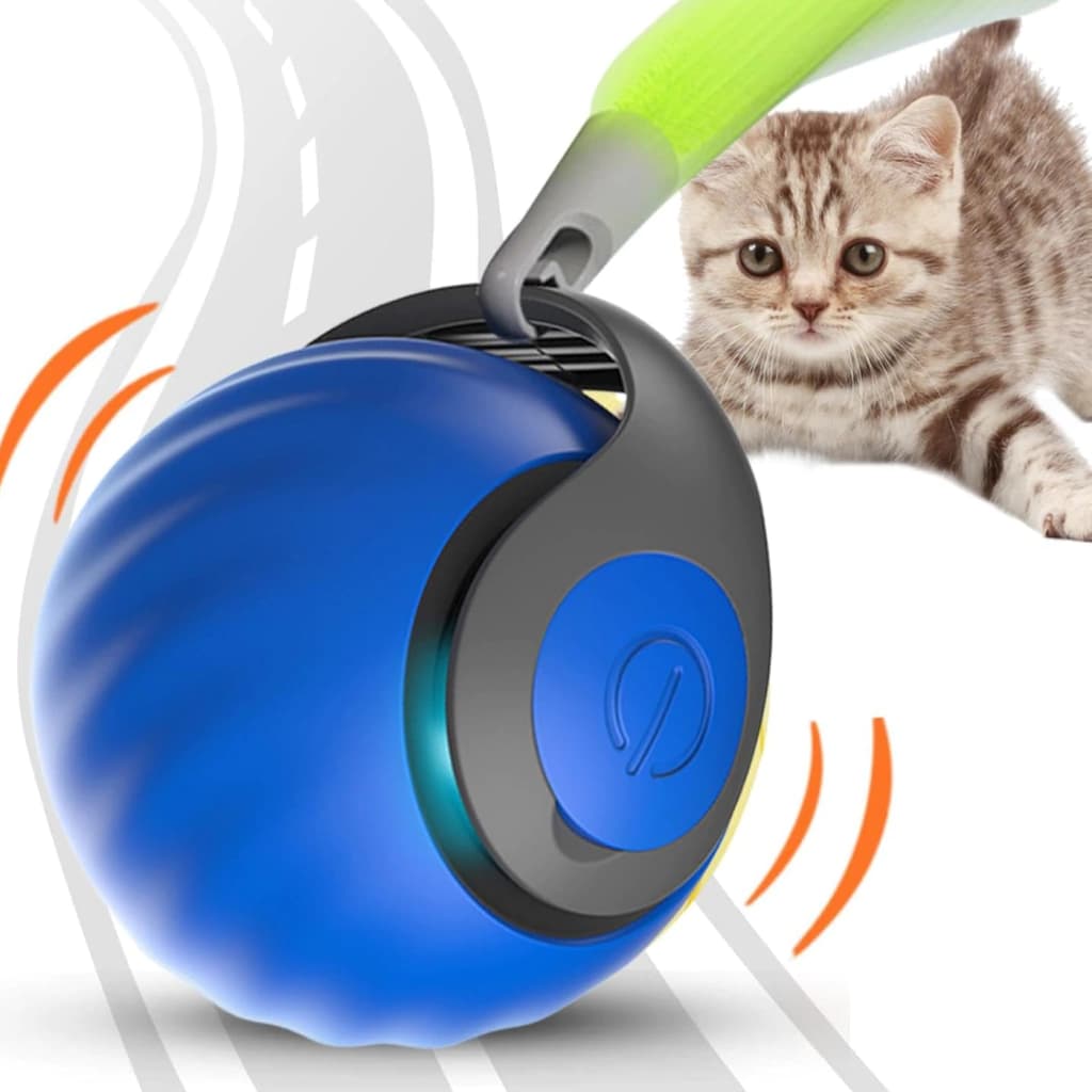 Juguete Pelota Interactiva Para Gato Con Cola Ejercita